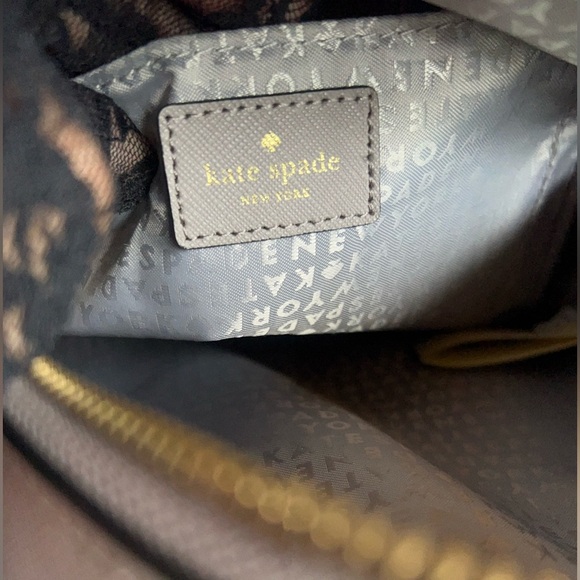 Kate Spade Gray Owl Mini Backpack like new condition - Picture 15 of 16